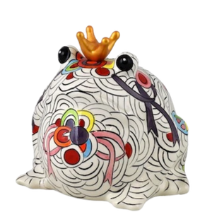 Salvadanaio Rana in Ceramica - mod Life