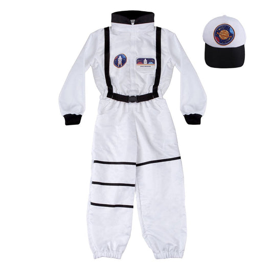vestito tuta astronauta carnevale cappello badge