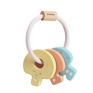 Key Rattle in Legno